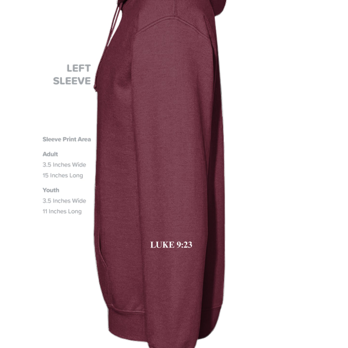 Maroon - SLEEVE_LEFT
